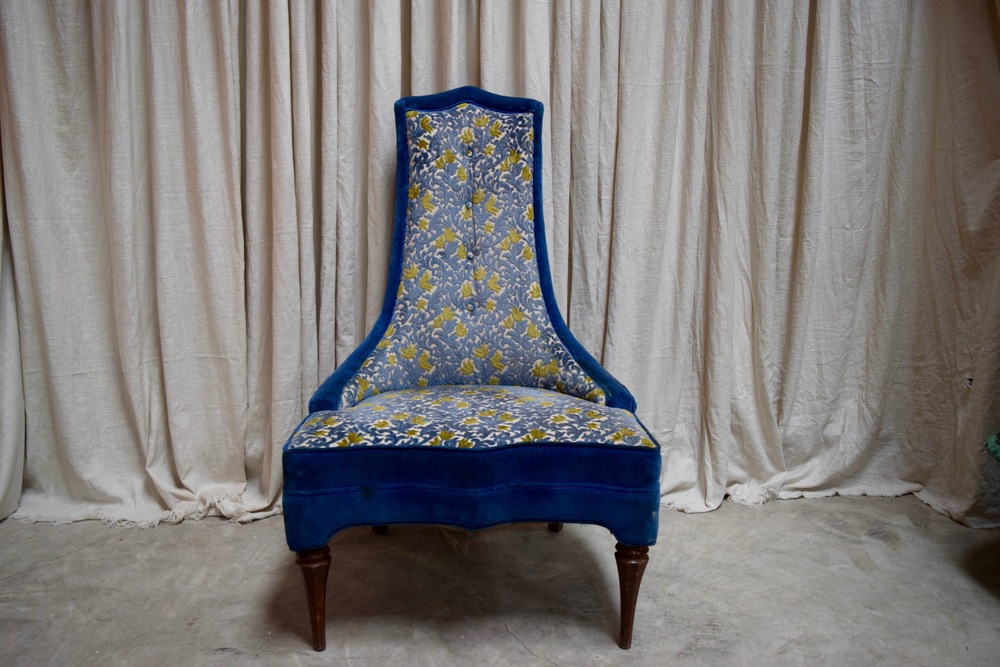 Vintage Upholstered Chair Rentals Austin Chair